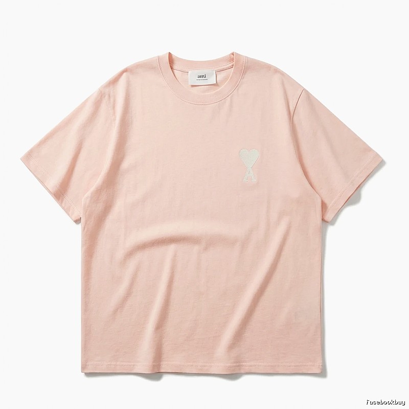 AMI Basic Pink T-shirt