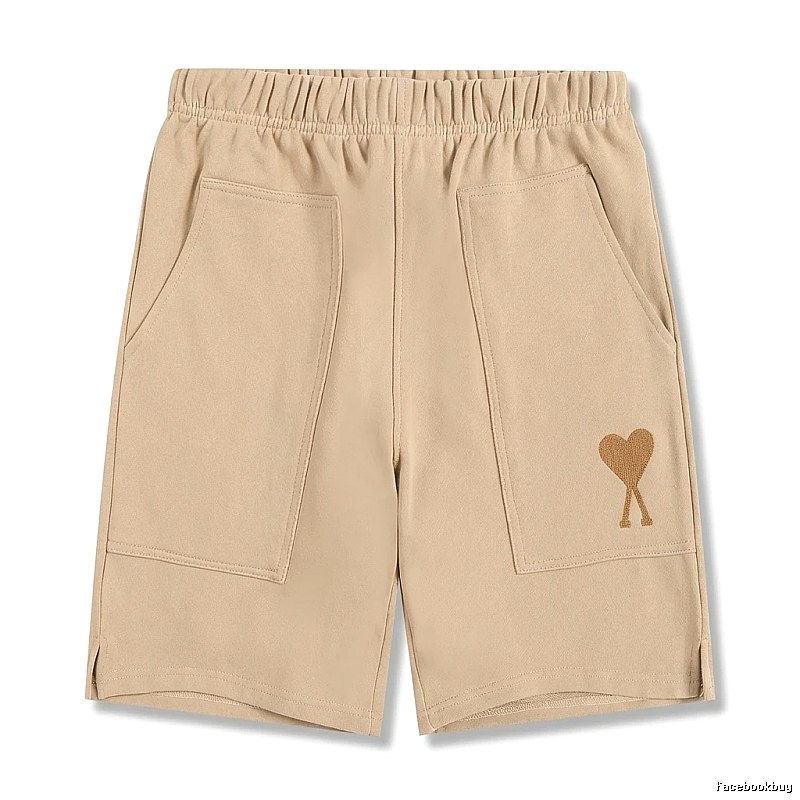 Ami Love Leisure Khaki Shorts