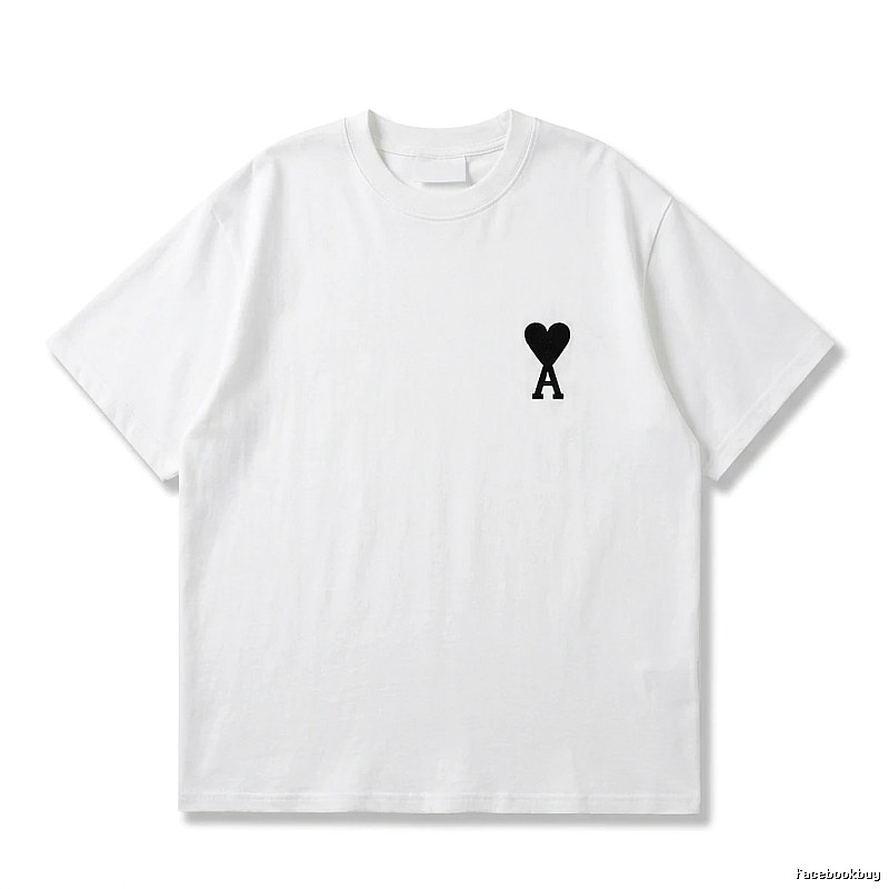 AMI Love Simple White T-shirt