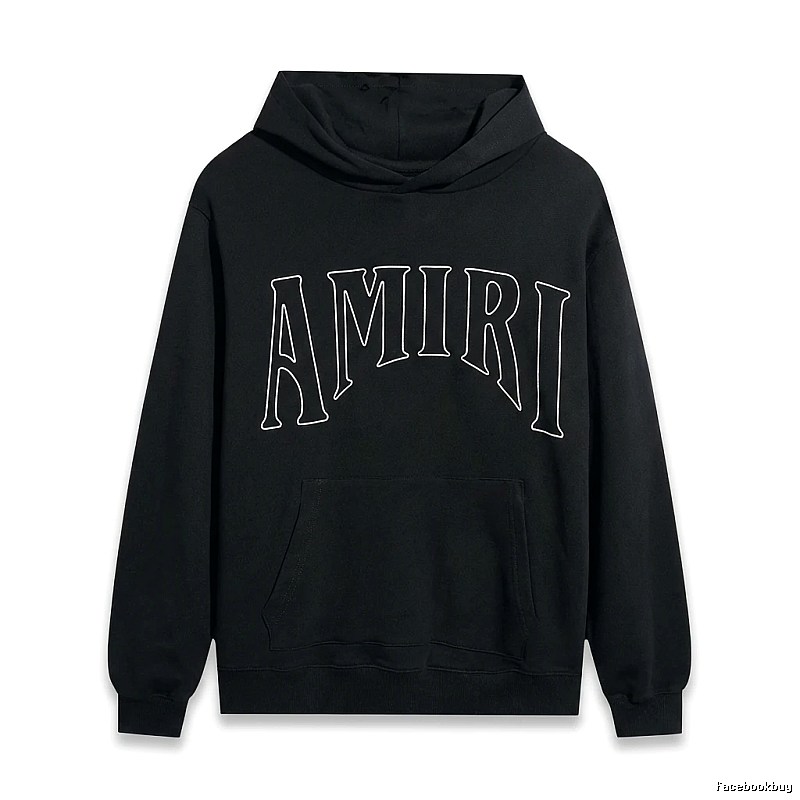 AMIRI Alphabet Style Black Sweatshirt
