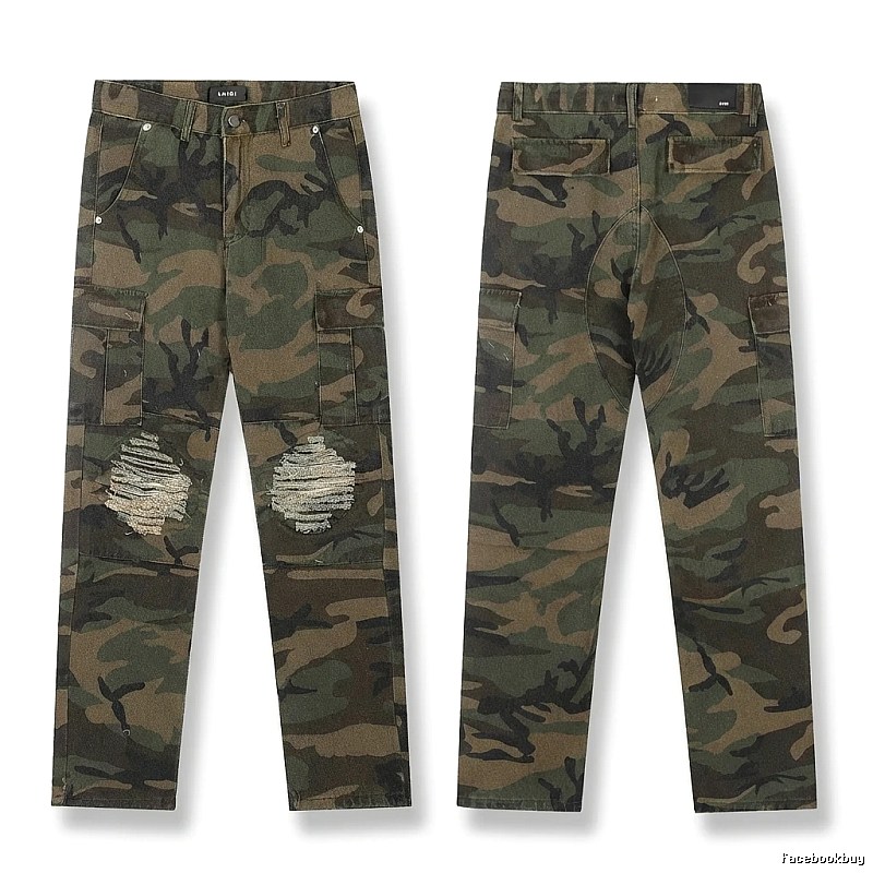 AMIRI camouflage-style work pants