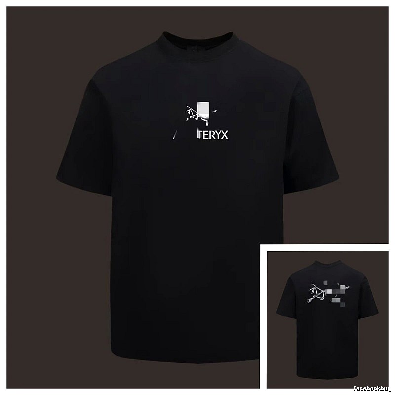 Arc'teryx Printed Street Style Black Short-sleeve T-shirt