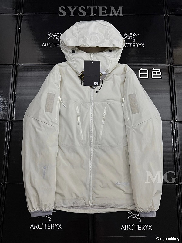 Arc’teryx SYSTEM Trendy Brand Style White Coat