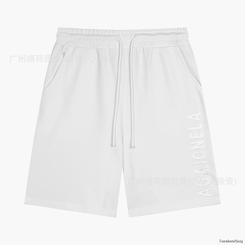 Balenciaga letter-style shorts