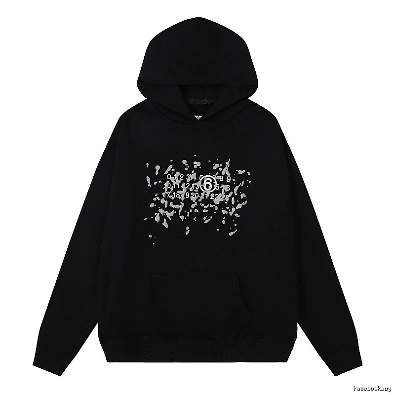 Balenciaga Monogram Logo hoodie Black Pullover Small for Layered Styling