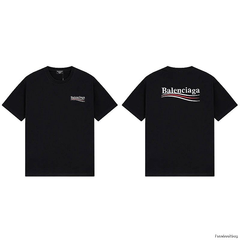 Balenciaga simple black short-sleeve
