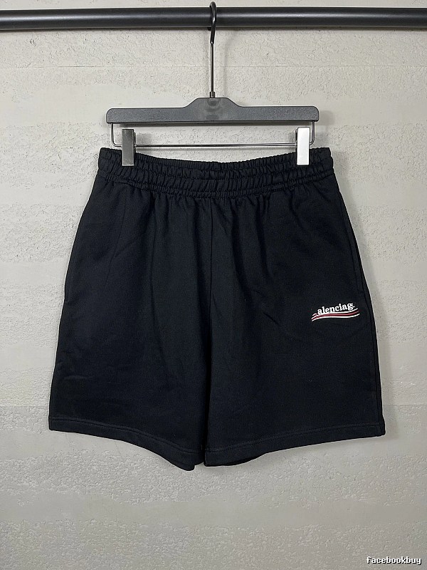 Balenciaga sporty black shorts