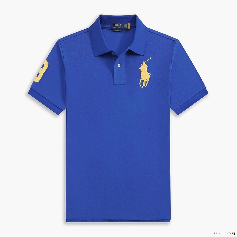 Blue polo shirts of Ralph Lauren Polo series