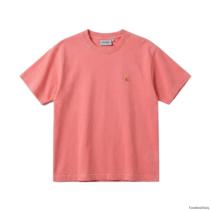 Carhartt Classic Simple Style Pink T-shirt