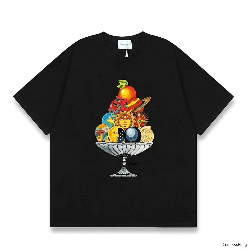 Casablanca Fruit Print Style T-shirt
