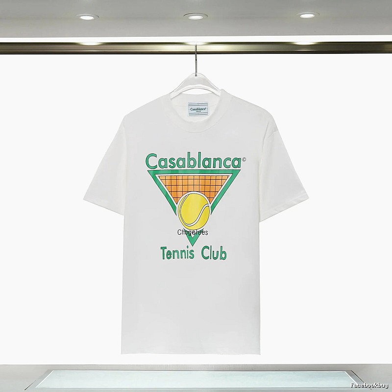 Casablanca Tennis Style White T-shirt