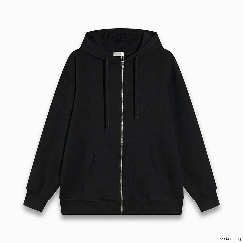 CELINE basic simple black sweatshirt