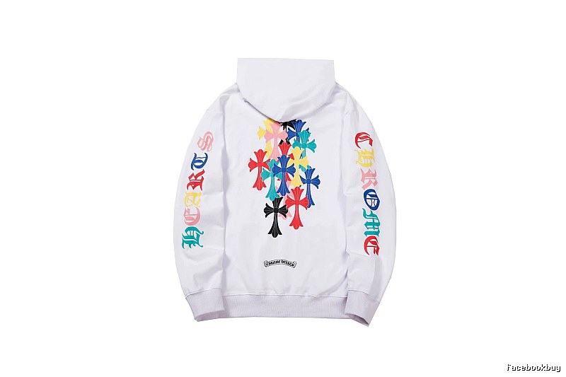 Chrome Hearts 2088-39 White Cross Graphic Hoodie City Outfit