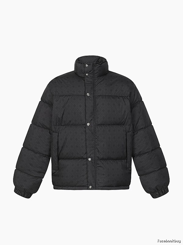Chrome Hearts classic black down jacket