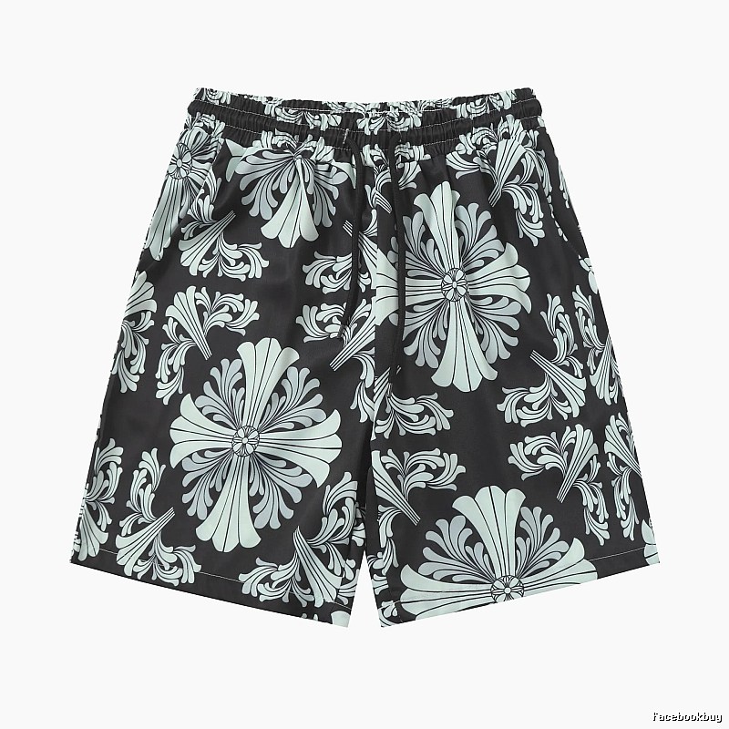 Chrome Hearts Cross Flower Trendy Brand Shorts