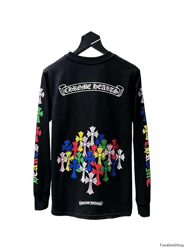Chrome Hearts Graffiti Style Black Long-sleeve