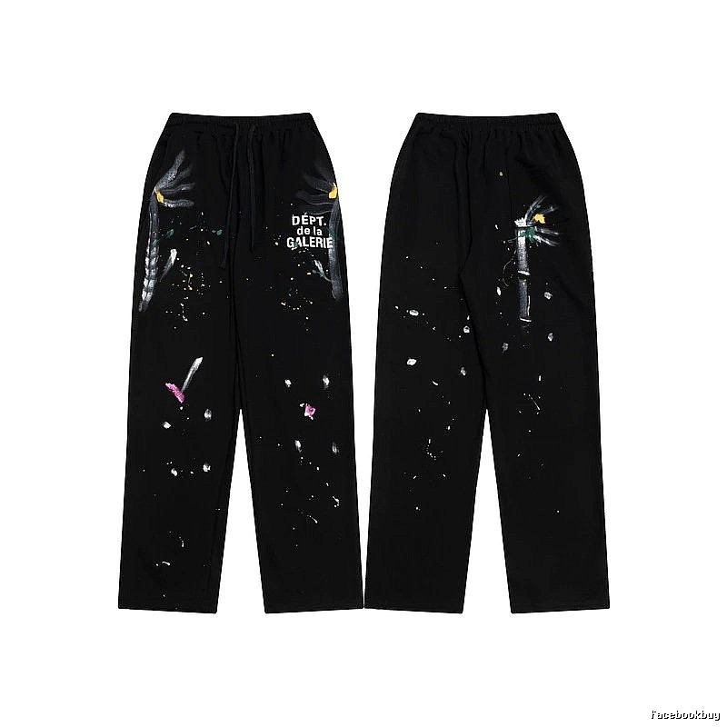 Chrome Hearts Relaxed Graphic sweatpants Black Printed Graphics with Designer-Inspired Detail