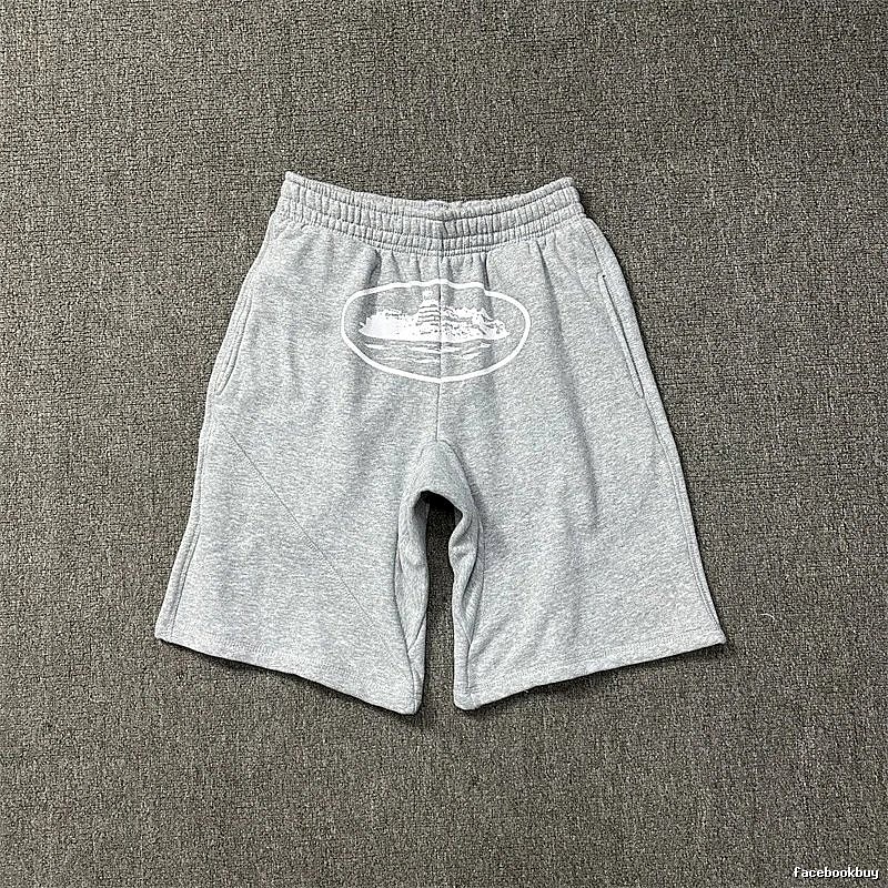 Corteiz grey trendy brand shorts