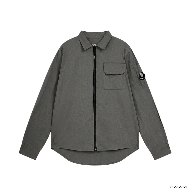 C.P. Grey Workwear Style Shirt