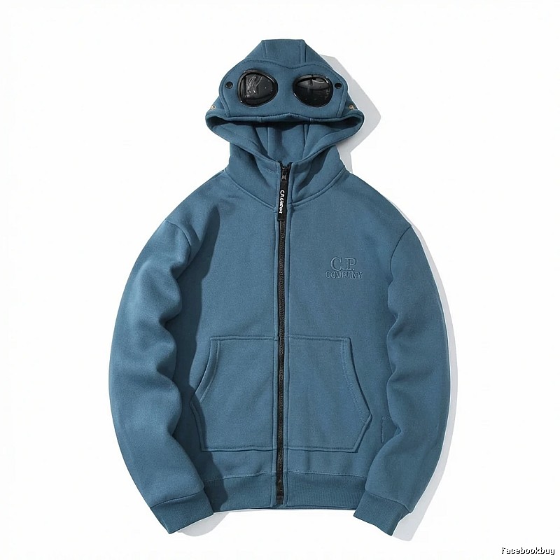C.P. Workwear Style Blue Hoodie