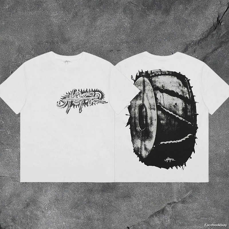 Denim Tears White Graphic T-Shirt Weekend Wear