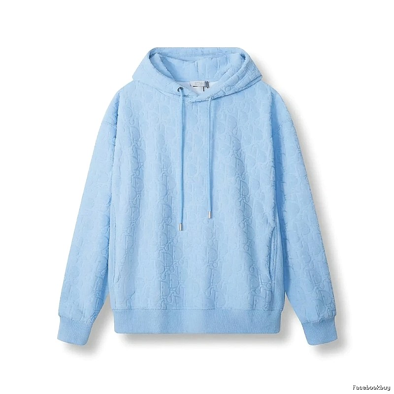 Dior's classic light blue hoodie