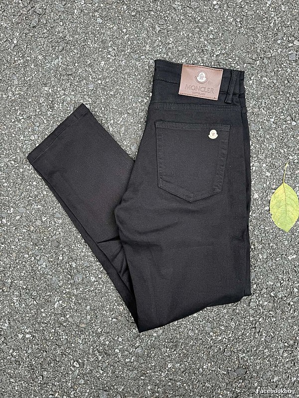Emporio Armani Daily Slim Casual Pants - small eagle pocket emblem and dark tonal finish