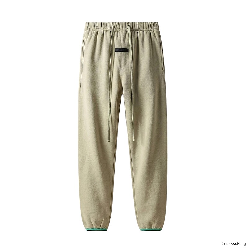 ESSENTIALS Basic Casual Khaki Pants