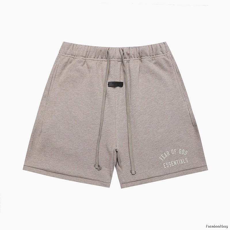ESSENTIALS Casual Light Grey Shorts