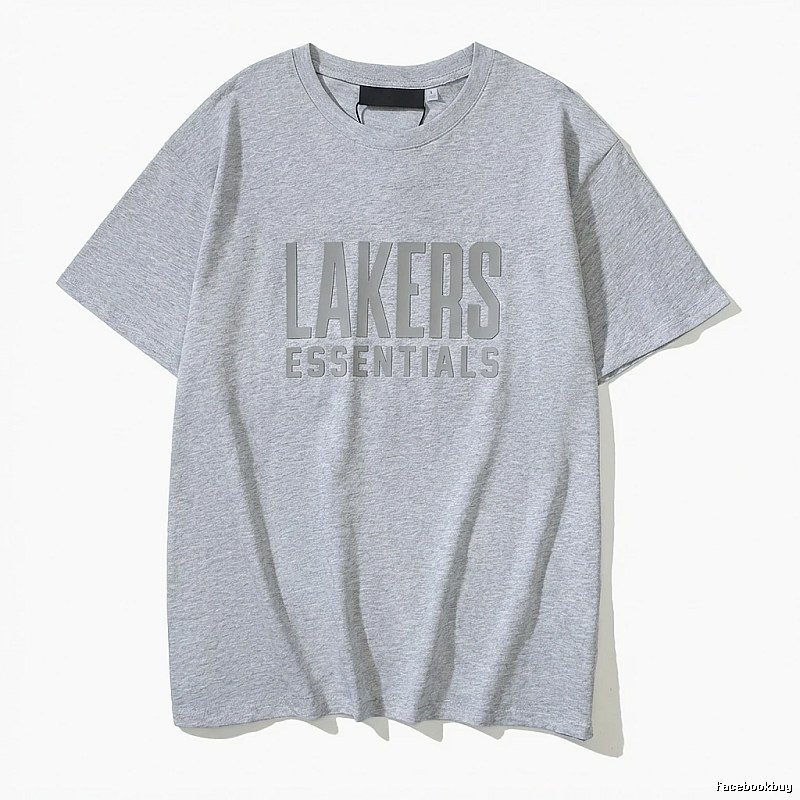 ESSENTIALS minimalist style grey T-shirt