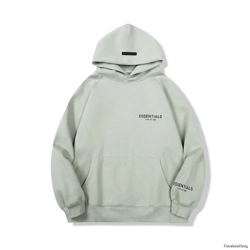 ESSENTIALS minimalist style light gray sweatshirt