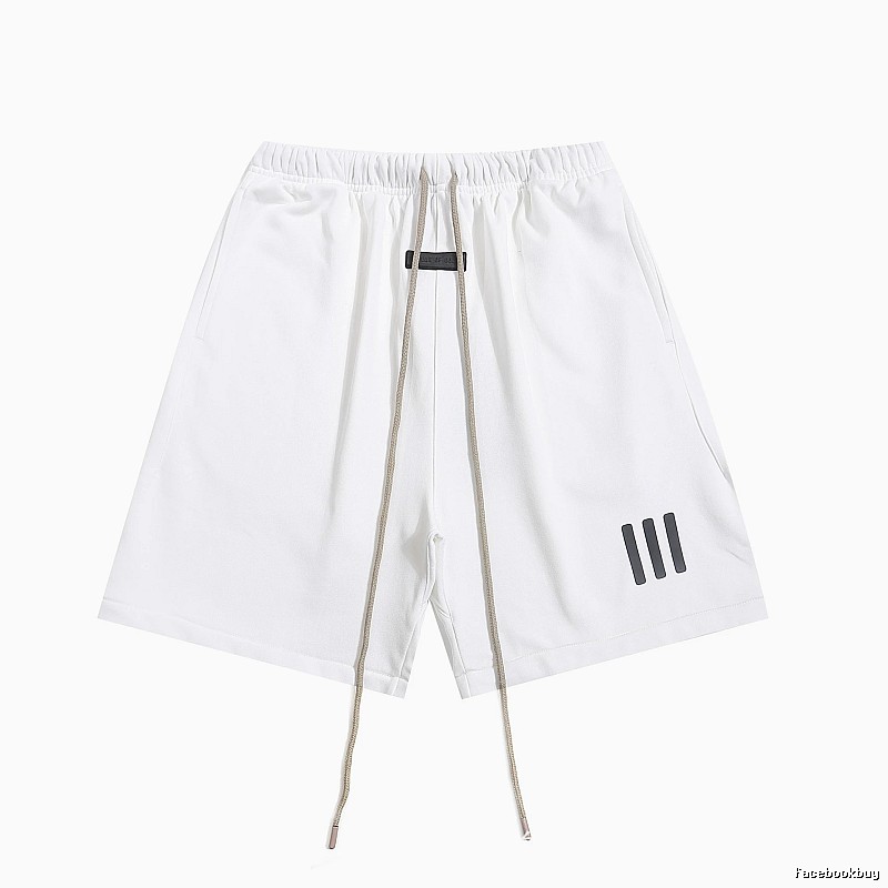 ESSENTIALS minimalist style white shorts