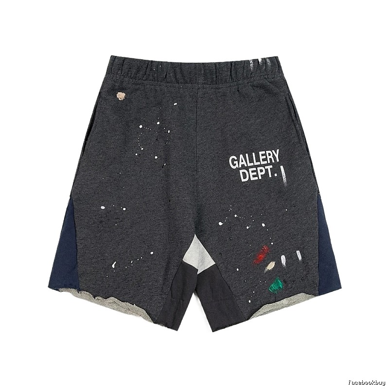 Gallery Dept Graffiti Style Grey Shorts