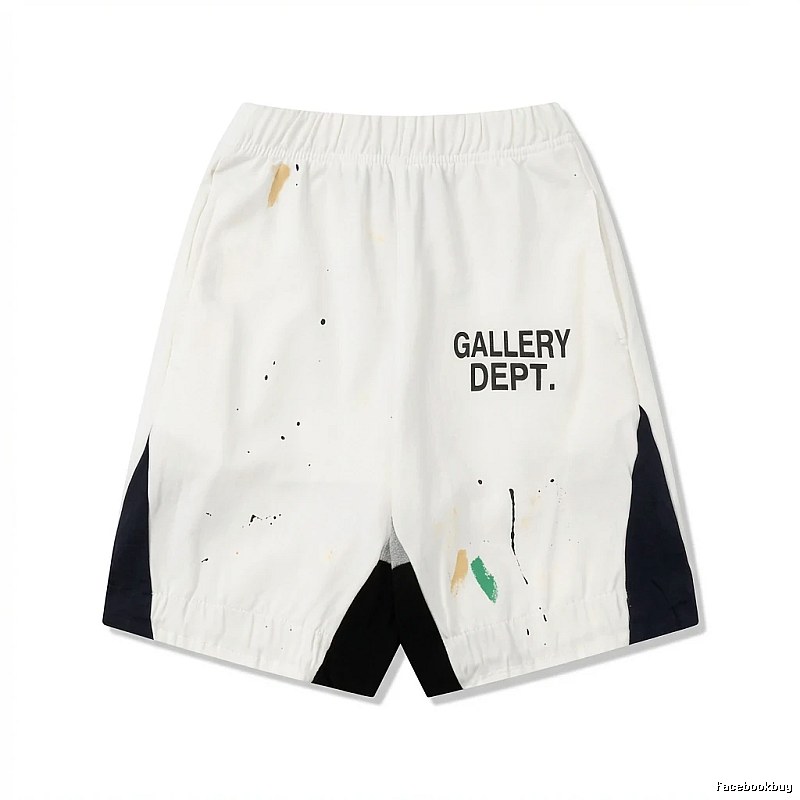 Gallery Dept Graffiti-style White Shorts