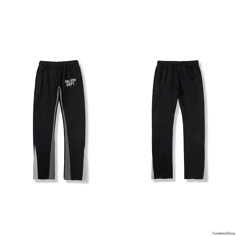 Gallery Dept. Patchwork Style Black Trousers