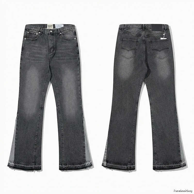Gallery Dept Retro Style Black and Grey Jeans