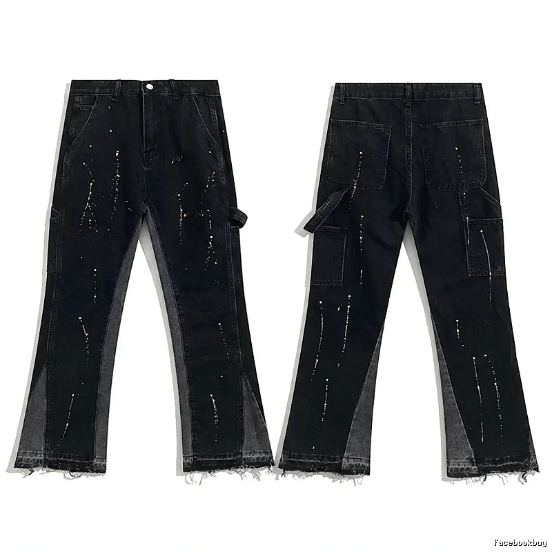 Gallery Dept Workwear Style Black Jeans