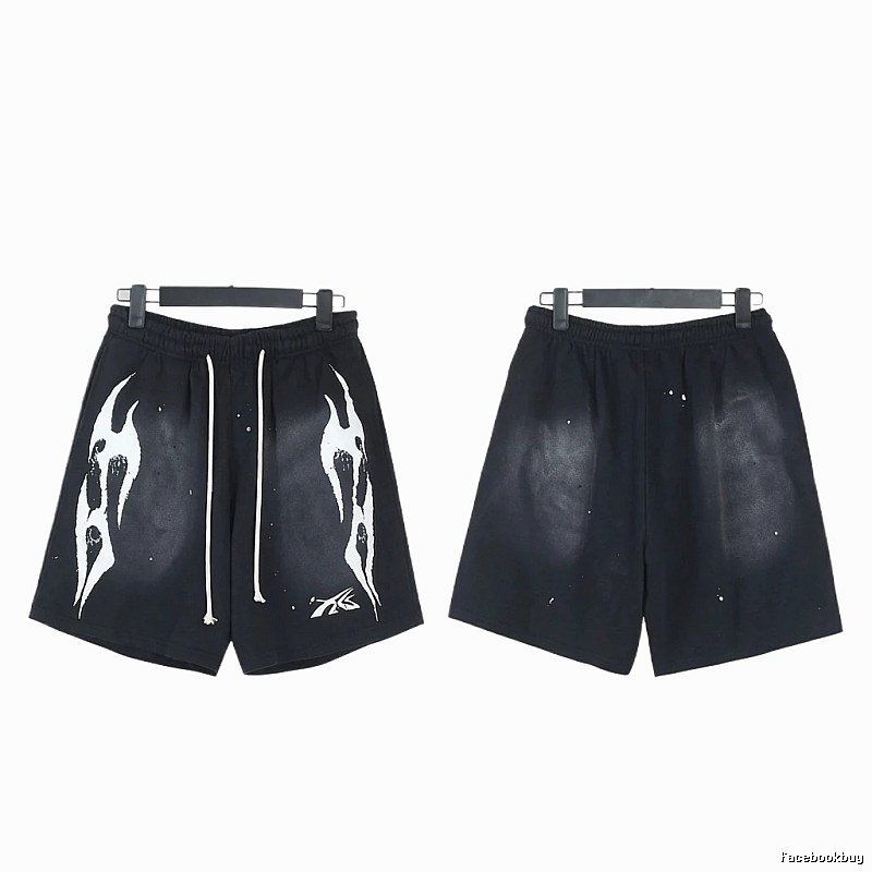 Hellstar dark style black shorts