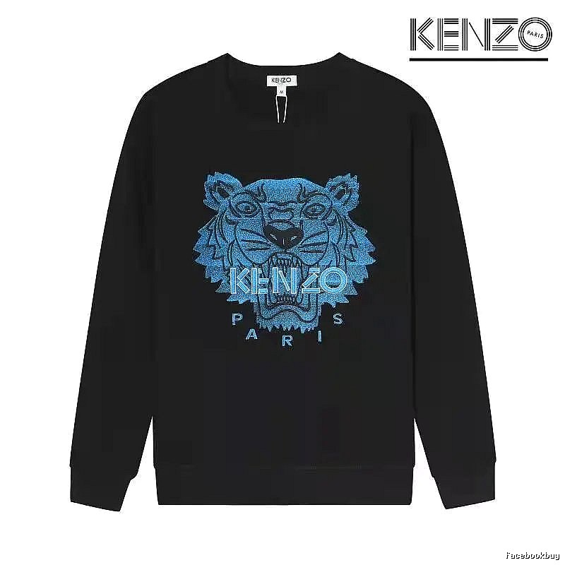 Kenzo Style Kc23 Tiger SweatShirt Soft Neutral Graphic