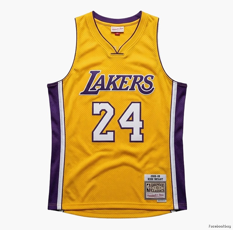 Kobe Kobe No. 24 yellow jersey