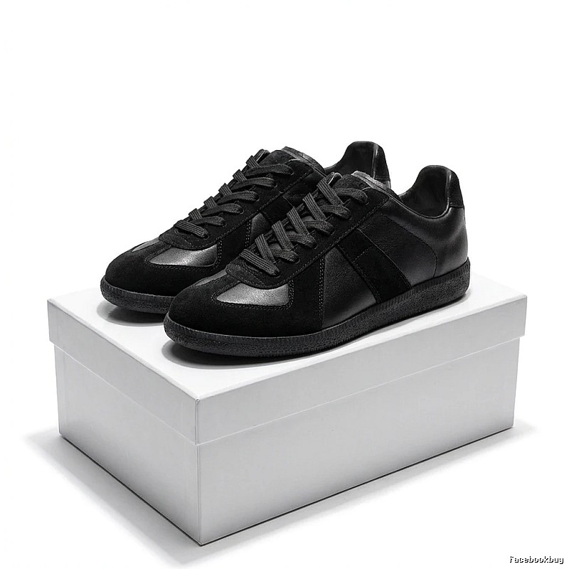 Maison Margiela minimalist black shoes