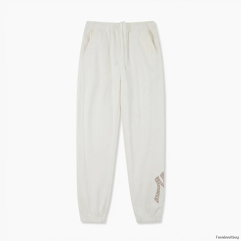 MLB casual style white sweatpants