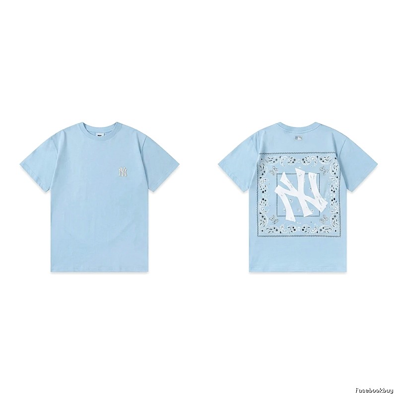 MLB retro light blue T-shirt