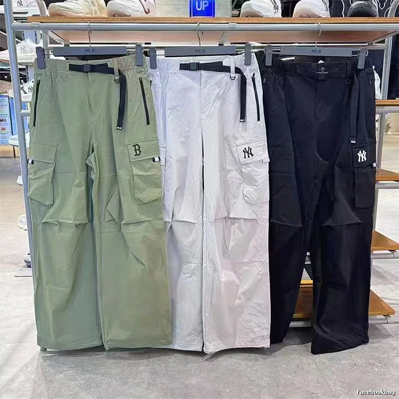 MLB Streetwear Assorted Colors Logo Cargo Pants