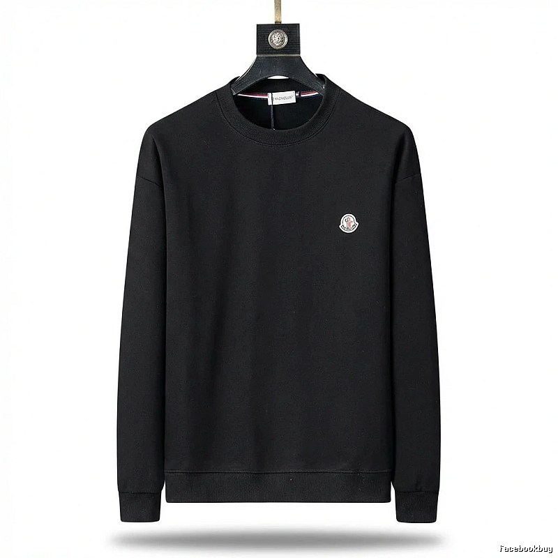 Moncler classic simple black sweatshirt
