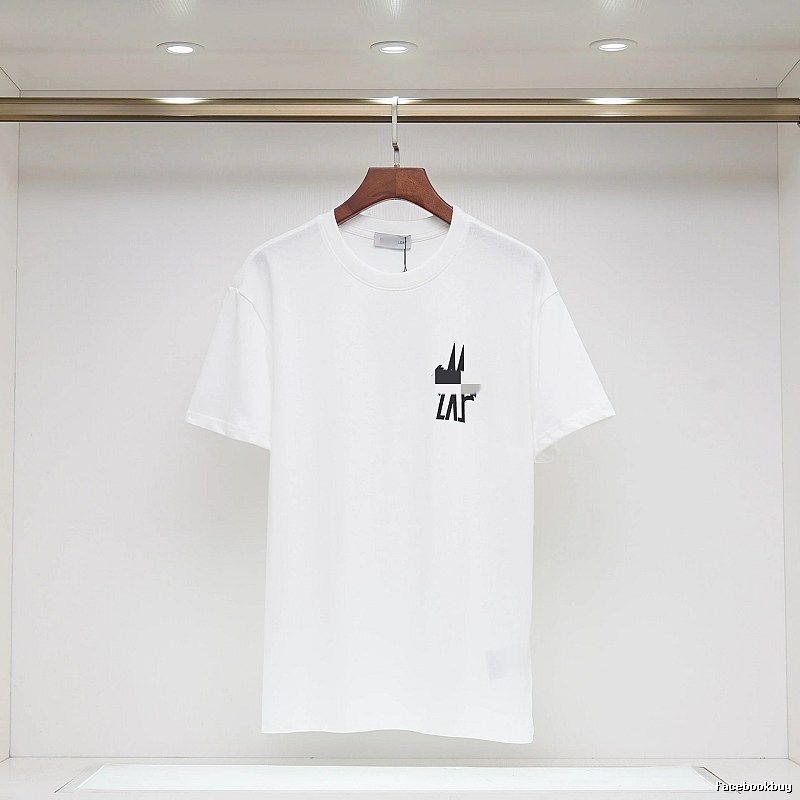 Moncler Printed Casual-style White Short-sleeve T-shirt
