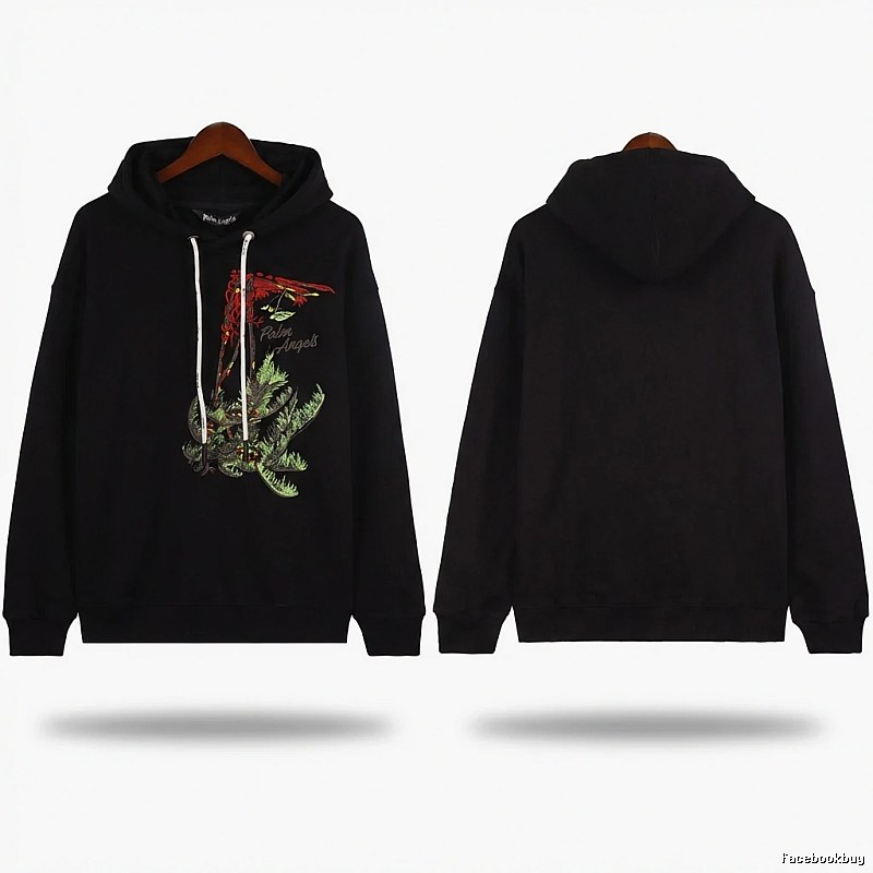 Palm Angels Animal Print Trendy Style Sweatshirt