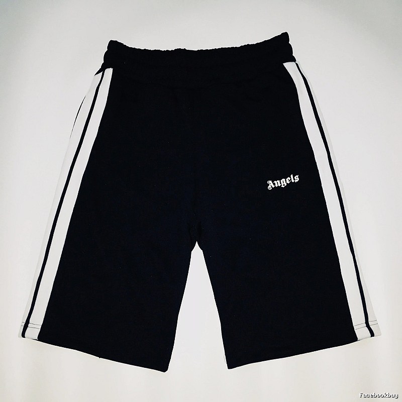 Palm Angels Classic Track shorts Black Side Stripe for Daily Styling