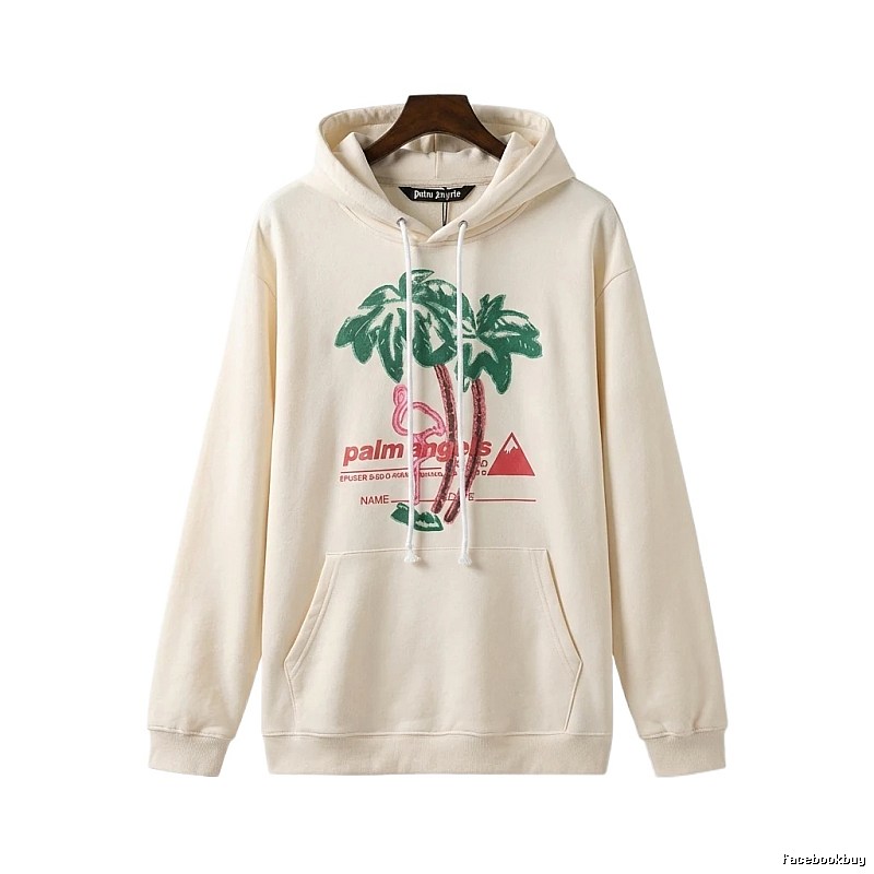 Palm Angels Printed Casual Hoodie