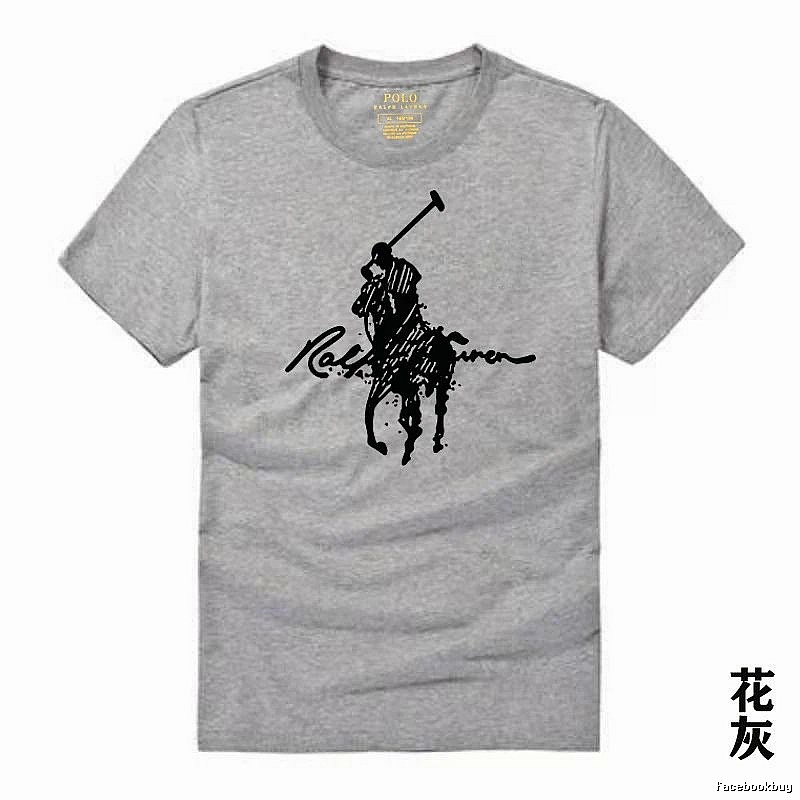 Ralph Lauren Polo Ashy Gray Trendy T-shirt